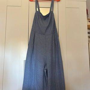 ELOQUII size 20 blue jumpsuit